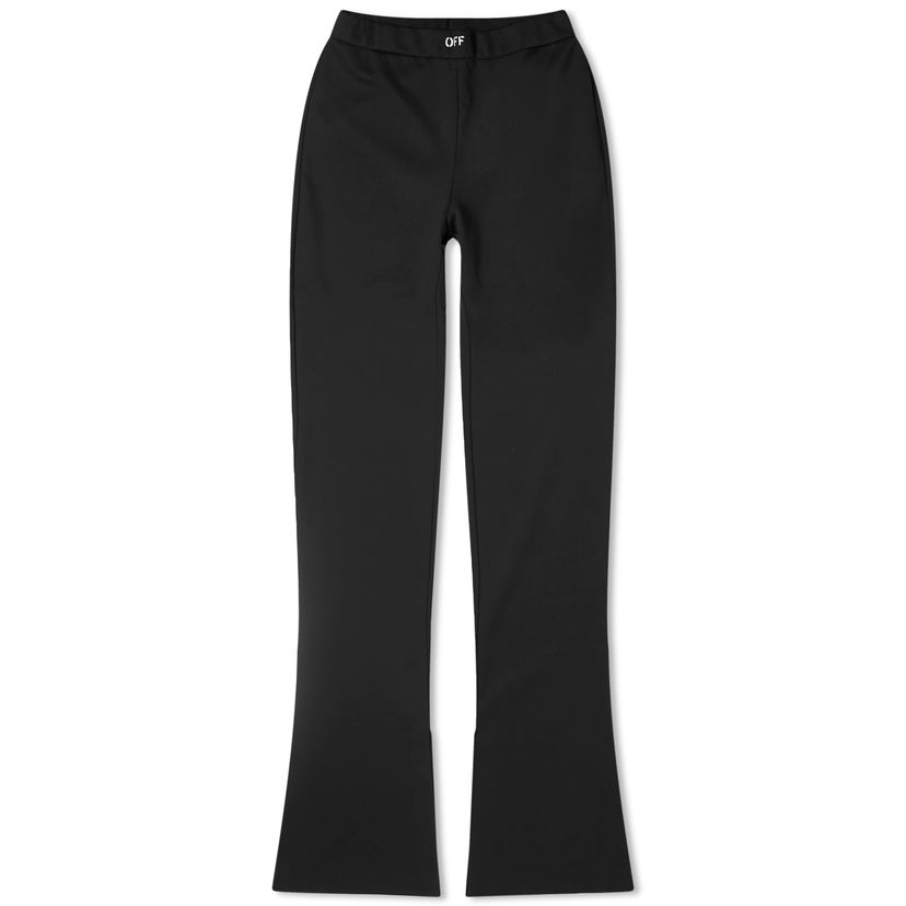 Leggings Off-White Sleek Split Leggings Sort | OWCD023C99JER0011001
