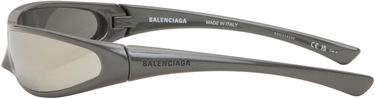 Solbriller Balenciaga Balenciaga Blade Rectangle Sunglasses Grå | BB0383S-004, 4