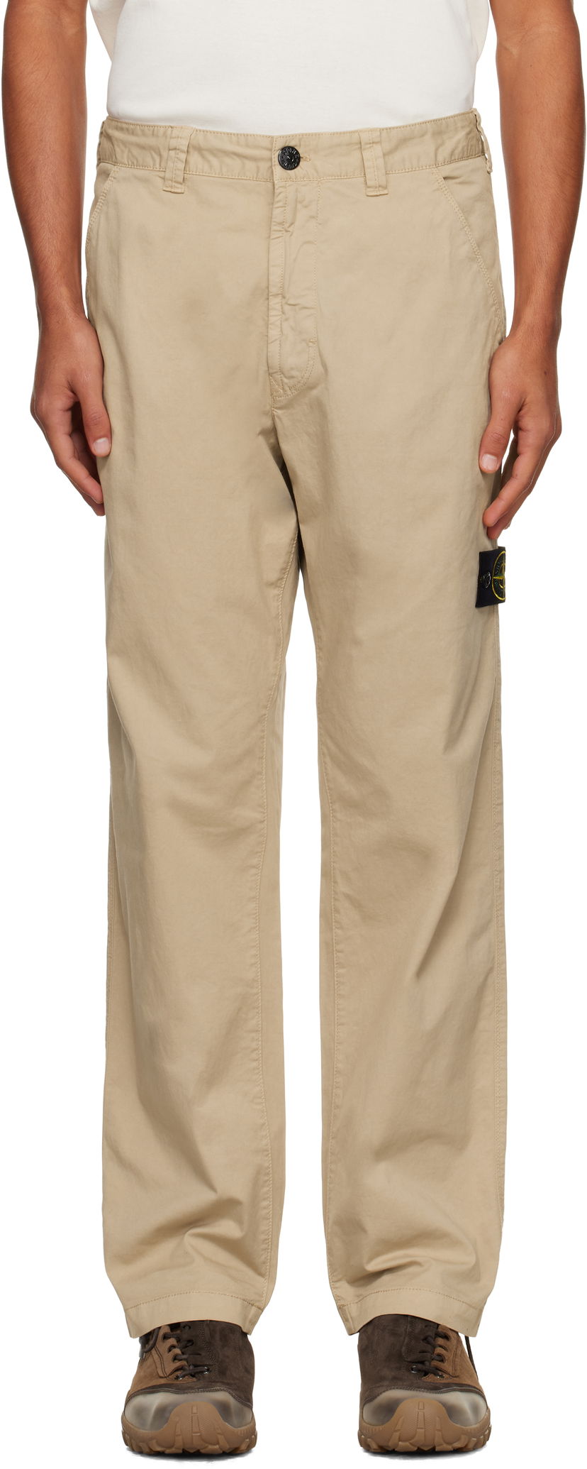 Bukser Stone Island Stone Island Trousers Beige | K2S15 3100035 S0A10
