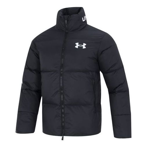 Puffer jakke Under Armour Logo Puffer Jacket Sort | 1375449-001