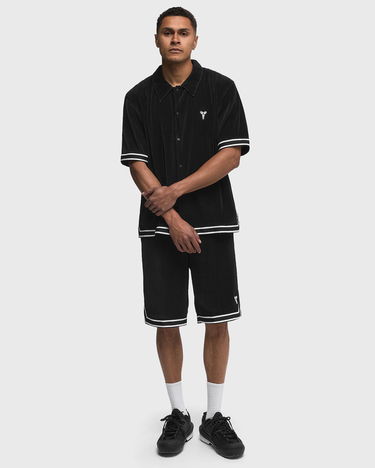 Skjorte Nike Kobe Pleated Short-Sleeve Basketball Top - Size: S Sort | IB0020-010, 4