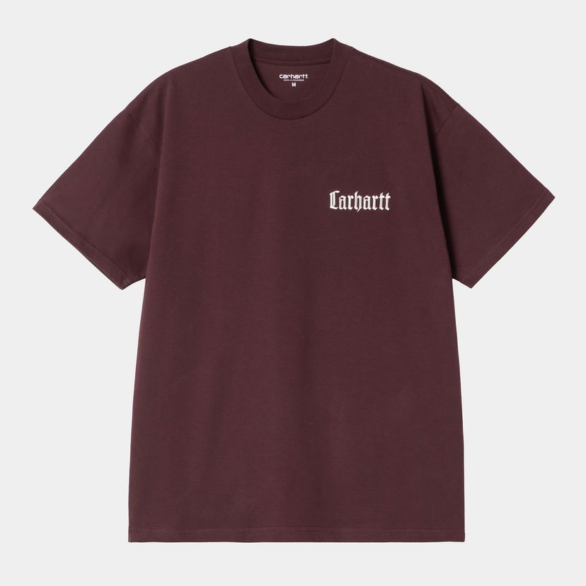 T-shirt Carhartt WIP Carhartt WIP Schooling Short Sleeve T-Shirt Bourgogne | I035453_9