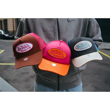 Kasket Von Dutch Trucker Boston Brun | VD7030732, 5