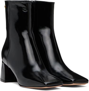 Sneakers og sko Gianvito Rossi Freeda Leather Ankle Boots Sort | G73028-55RIC-NUI, 3