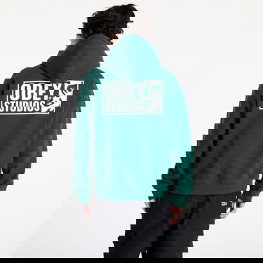 Sweatshirt OBEY Studios Icon Hoodie Sweatshirt Grøn | 112843977-RFR, 3