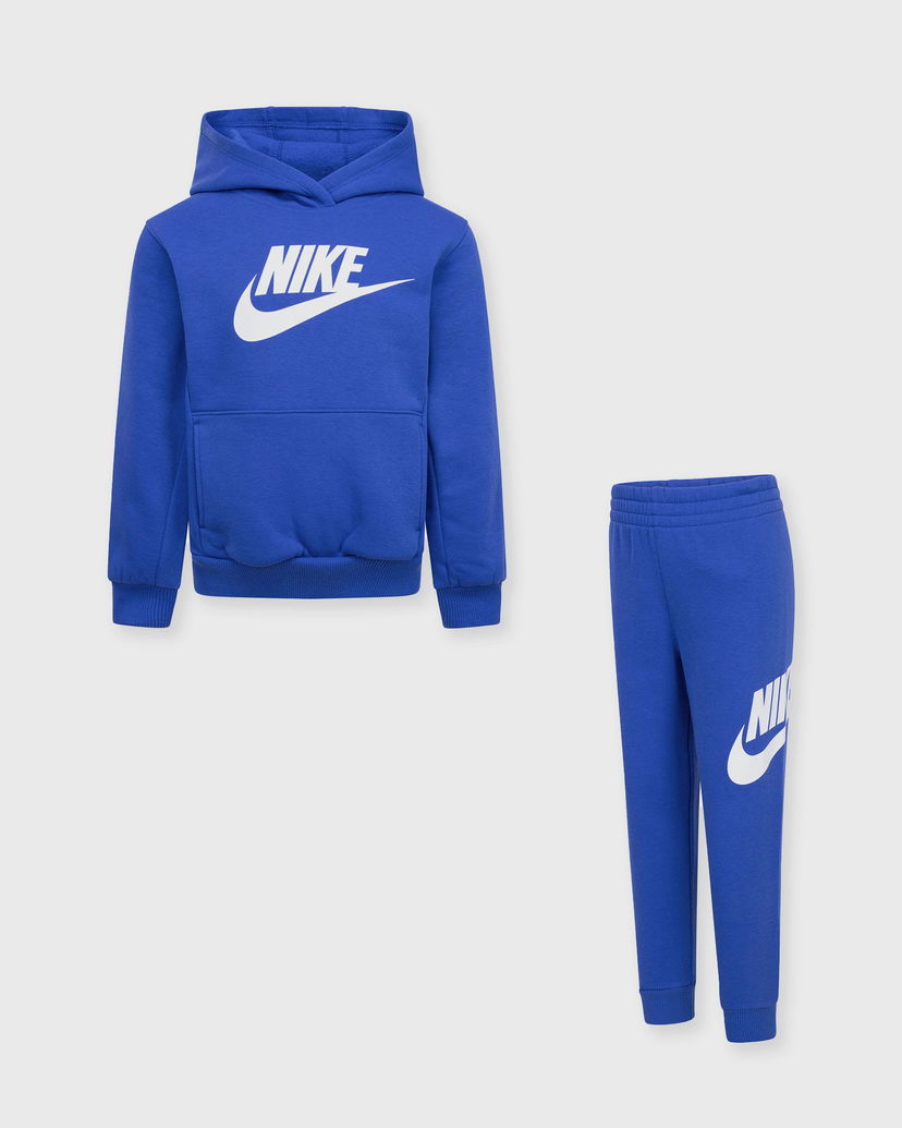 Træningsdragt Nike Club Fleece Hoodie and Pants Set Blå | 86L135-U89