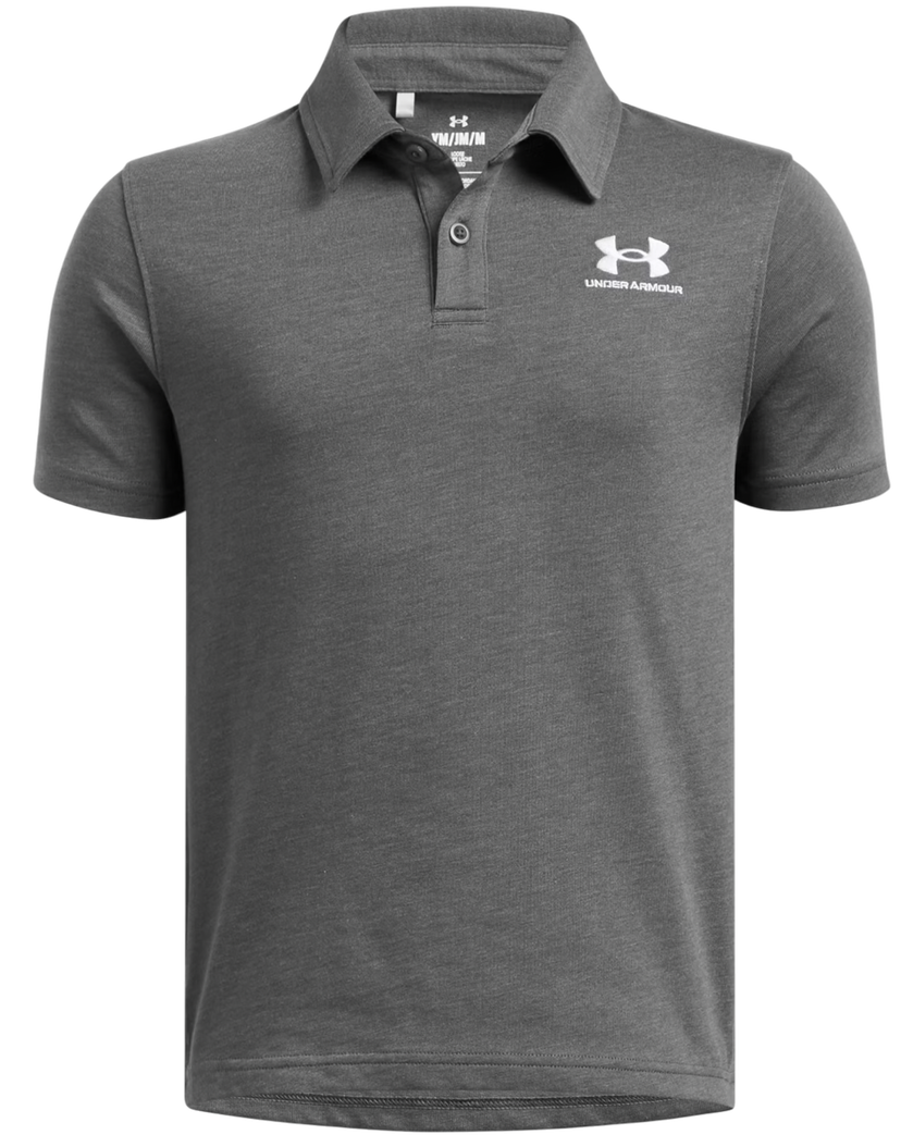 Polo skjorte Under Armour Under Armour B Icon Polo Shirt Grå | 1387073-025