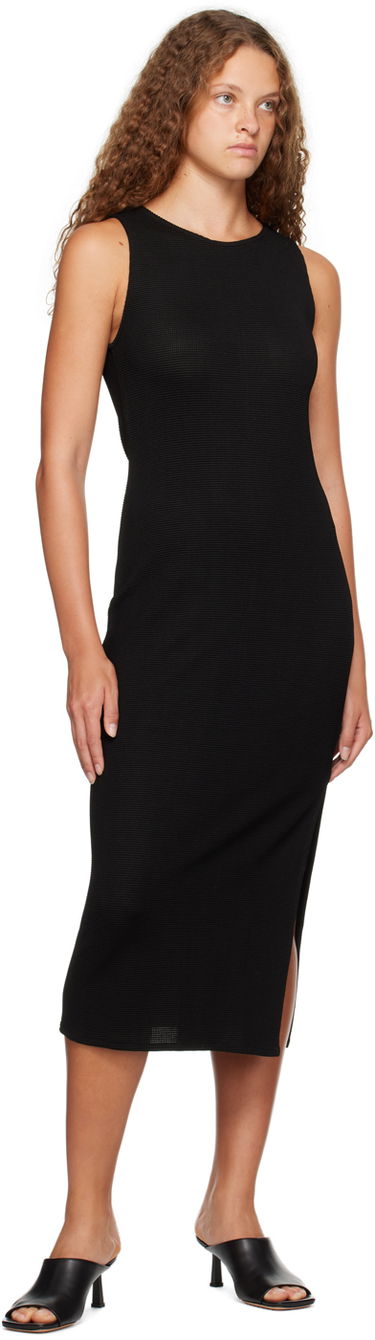 Kjole Anine Bing Anine Bing Savannah Midi Dress Sort | A-02-1170-007, 3