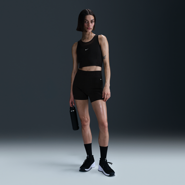 Tanktop Nike Pro Sculpt High-Waisted 5" Bike Shorts Sort | HJ1178-010, 0