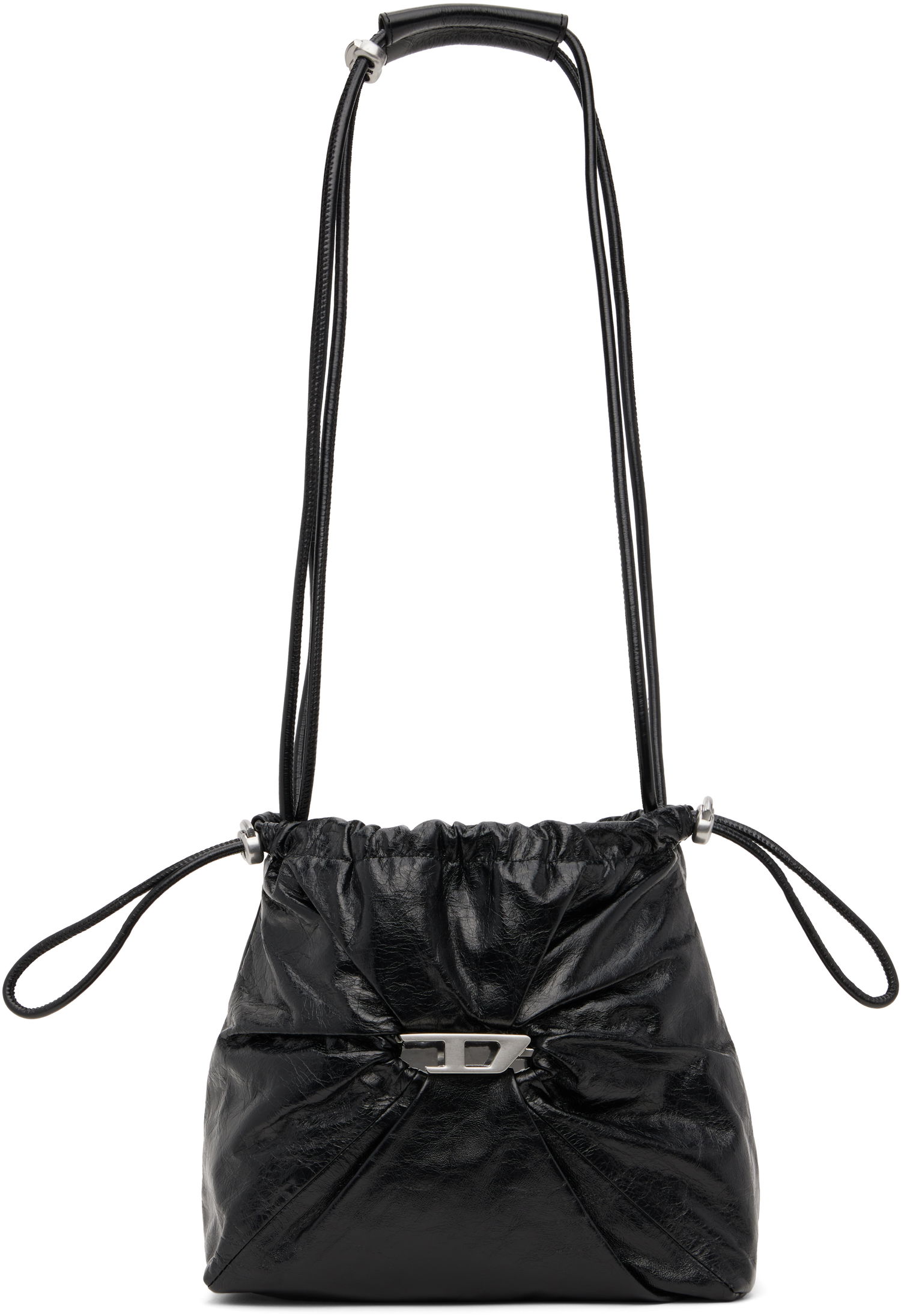 Skuldertaske Diesel Scrunch-D Bucket Bag Sort | X10325 P1003, 0