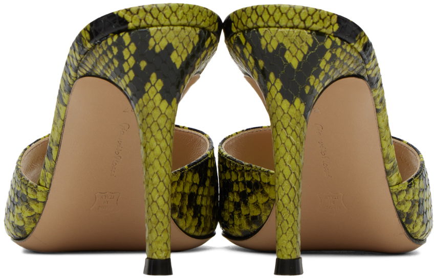 Tilbehør Gianvito Rossi Gianvito Rossi Heeled Mules Grøn | G15130.85RIC.BON, 1