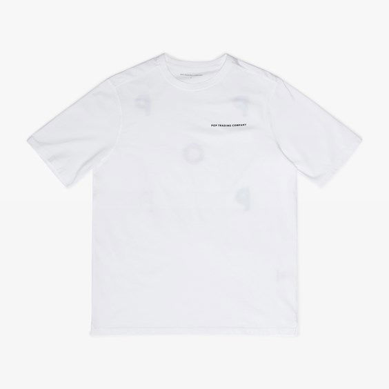 T-shirt Pop Trading Company x NOS Logo Tee Hvid | POP-NOS-001, 1