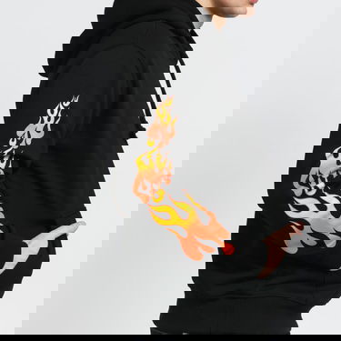 Sweatshirt Alpha Industries Flame Hoody Sort | 116345 03, 2