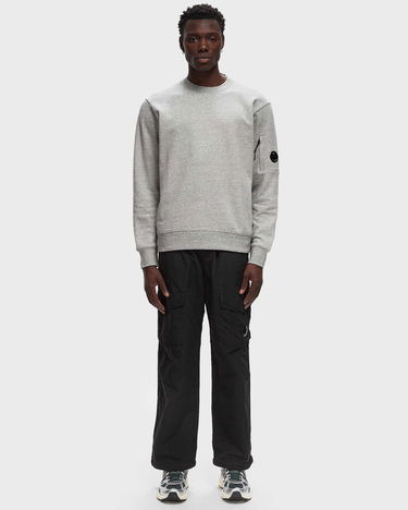 Sweatshirt C.P. Company DIAGONAL RAISED FLEECE CREW NECK LENS SWEATSHIRT Grå | 17CMSS023A005086W-M94, 1