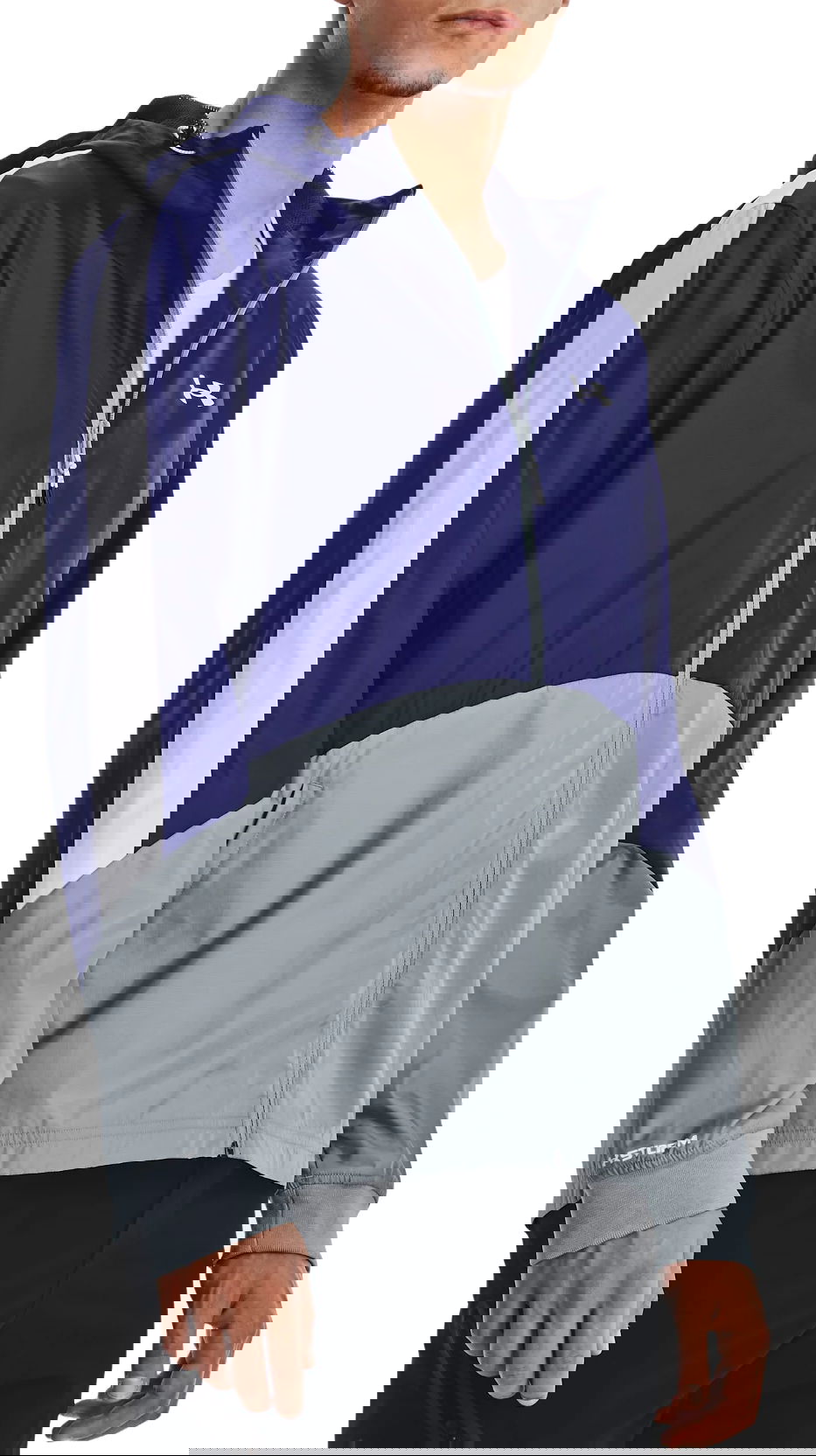 Vindjakke Under Armour Legacy Windbreaker Mørkeblå | 1373821-468, 0