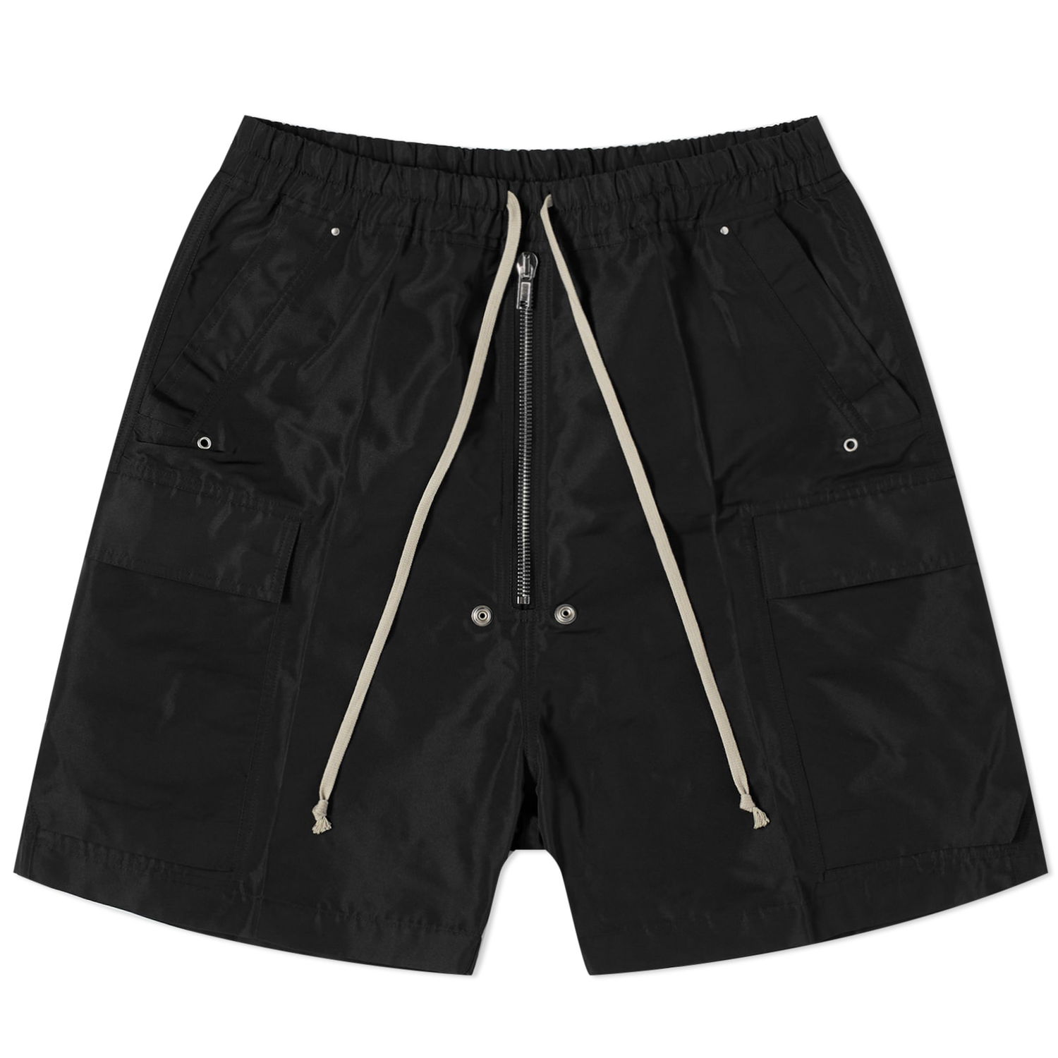 Shorts Rick Owens Cargobela Technical Short Sort | RU01D3360-FK-09, 0