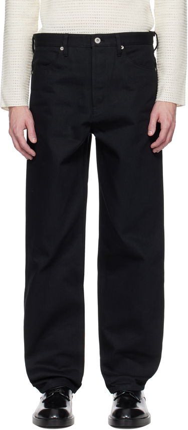 Jeans Jil Sander Jil Sander Regular Fit Jeans Sort | J23KA0101_J45288, 0