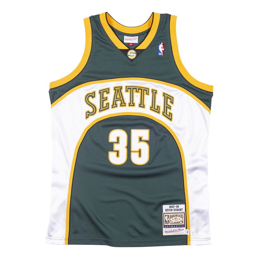 Jersey Mitchell & Ness NBA Seattle SuperSonics 2007-08 Kevin Durant Road Jersey Grøn | AJY4GS18105-SSUDKGN07KDU