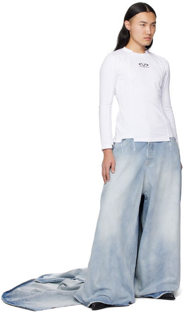 Jeans VETEMENTS Vetements Train Jeans Blå | UA66PA500L, 3