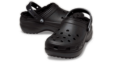 Sneakers og sko Crocs Classic Platform Lined Clogs W Sort | 207938-001, 1