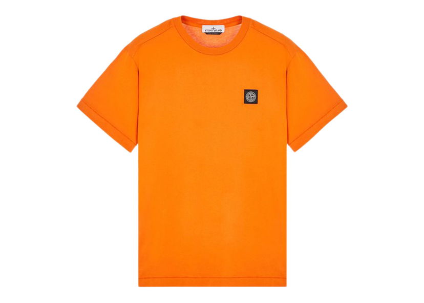 T-shirt Stone Island Short Sleeve T-Shirt Orange Orange | 801522379 - V0032