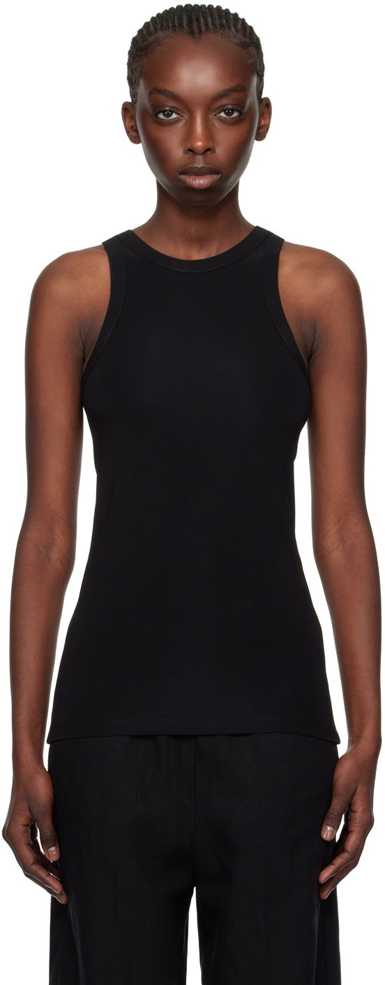 Tanktop TOTEME TOTEME Fluid Tank Top Sort | 242-WRT1727-FB0162, 0