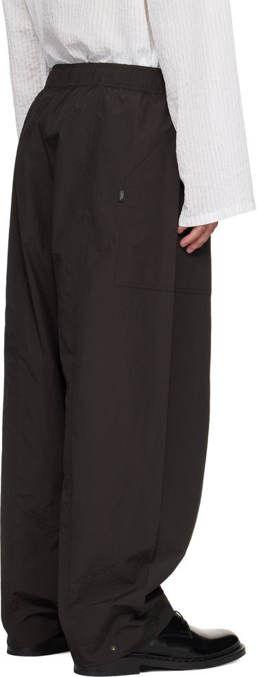 Bukser Studio Nicholson Studio Nicholson Ashi Wide Leg Trousers Sort | ASHI SNM - 1270, 2