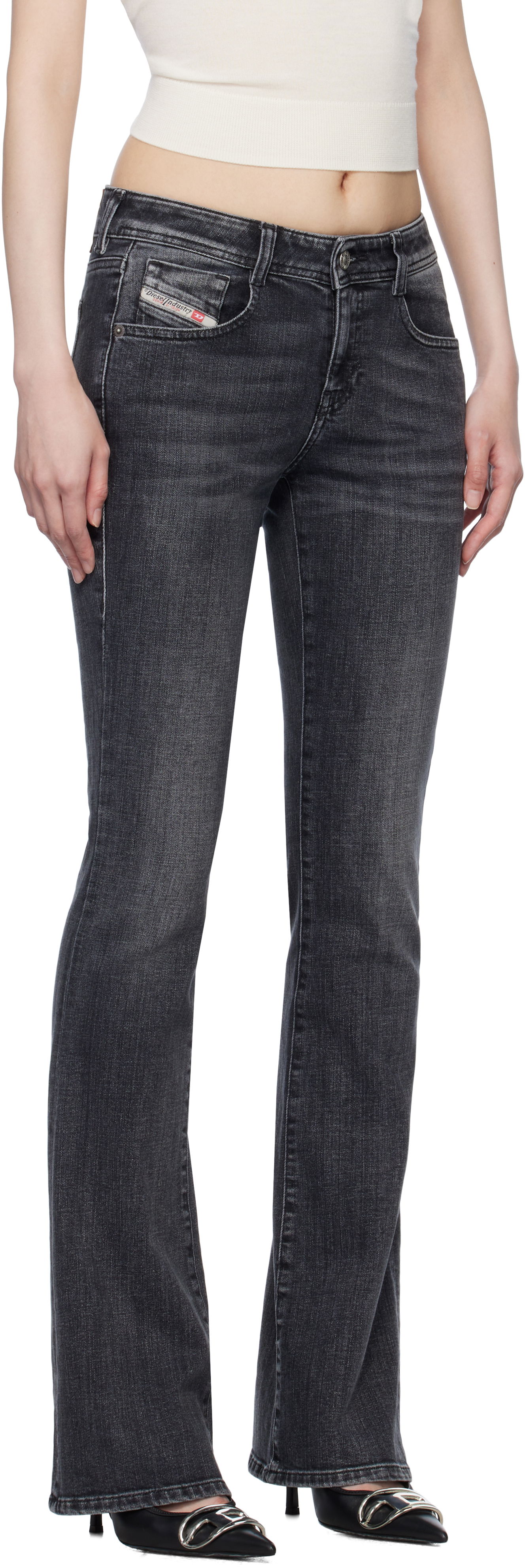 Jeans Diesel Diesel 1969 D-Ebbey Bootcut Jeans Grå | A11003 09K98, 1
