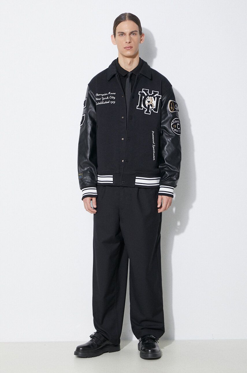 Bomberjakke Champion Bomber Jacket Sort | 219993, 1