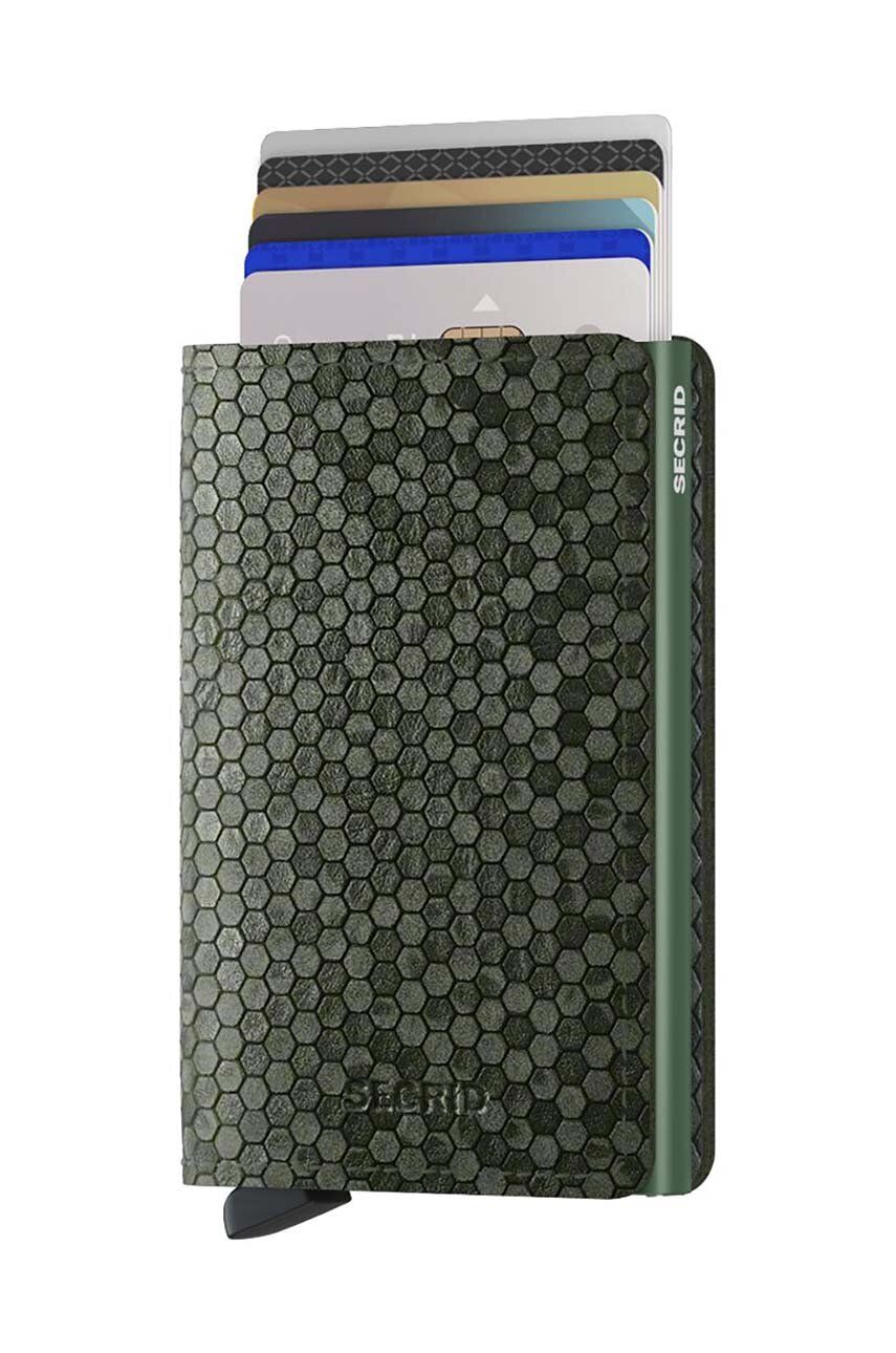 Tegnebog Secrid Slimwallet Hexagon Wallet Grøn | SHe.Green, 1