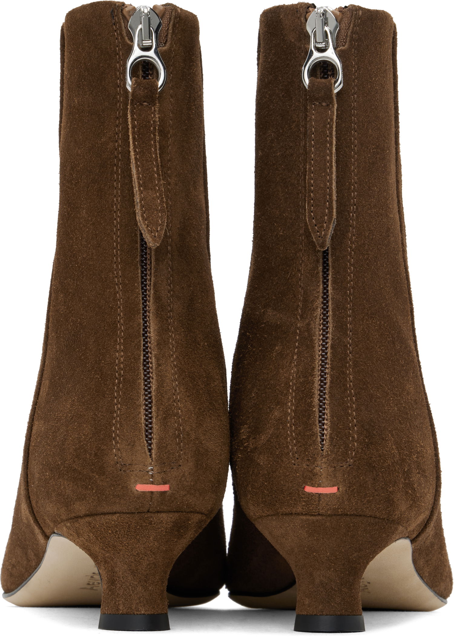 Tøj Aeyde Aeyde Zoe Suede Ankle Boots Brun | A11-AB-ZAZSS35KT-223-990-022, 1