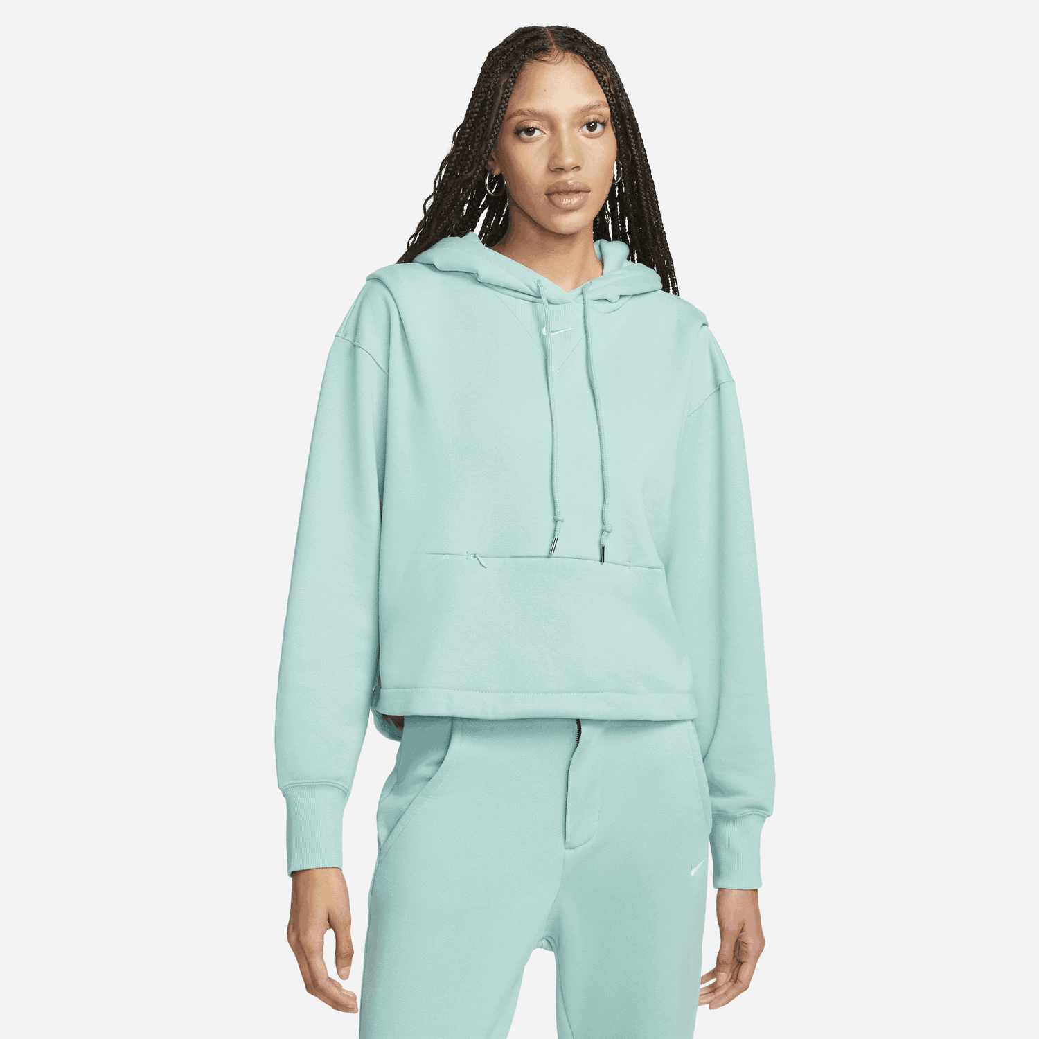 Sweatshirt Nike Sportswear Modern Fleece Hoodie Turkis | DV7806-309, 0
