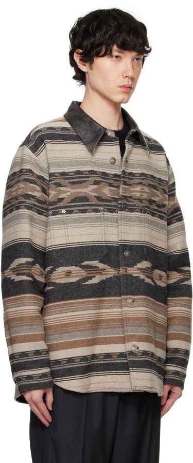 Skjorte ISABEL MARANT Isabel Marant Dalton Patterned Jacket Beige | 25PVE0501HA-C1D01H, 1