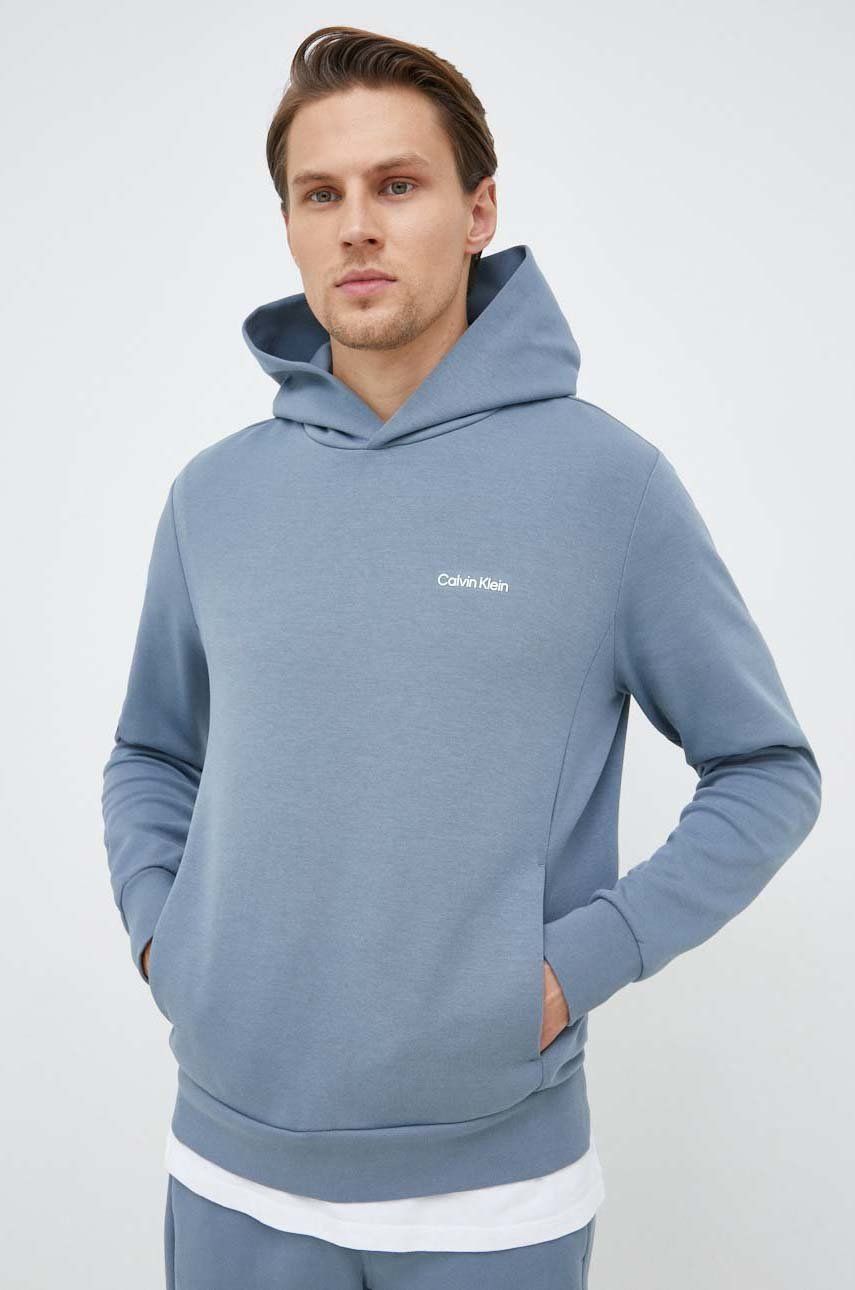 Sweatshirt CALVIN KLEIN Hoodie Blå | K10K109927.PPYX, 0
