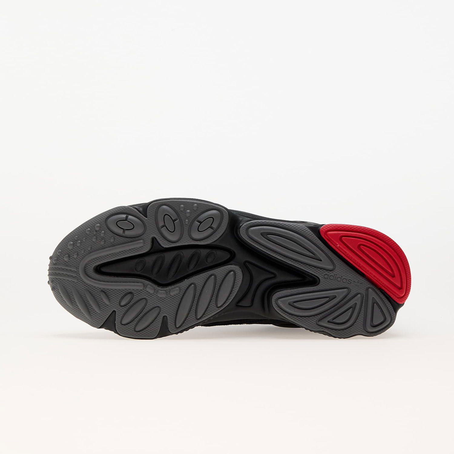 Sneakers og sko adidas Originals Ozweego Core Black/ Grey Five/ Better Scarlet Sort | IF9567, 1