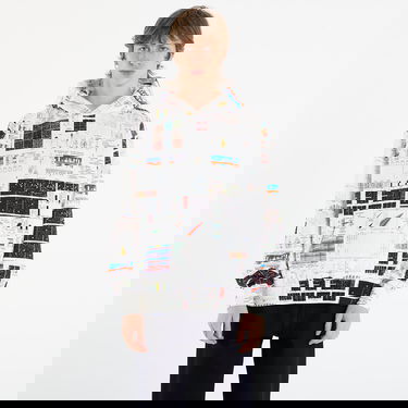 Sweatshirt Pleasures Textbook Hoodie Flerfarvet | P25F023-MULTI, 0