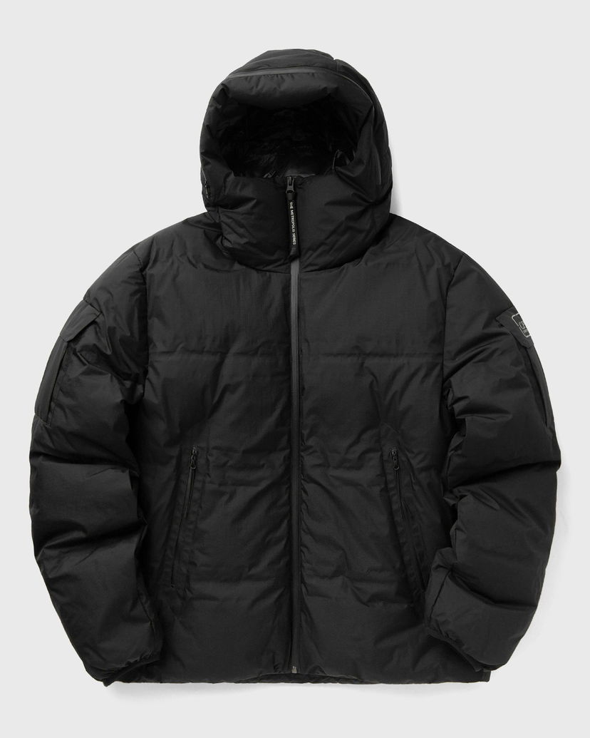 Puffer jakke C.P. Company Medium Metropolis Series Hooded Puffer Jacket Sort | 19CLOW009A110400A-999