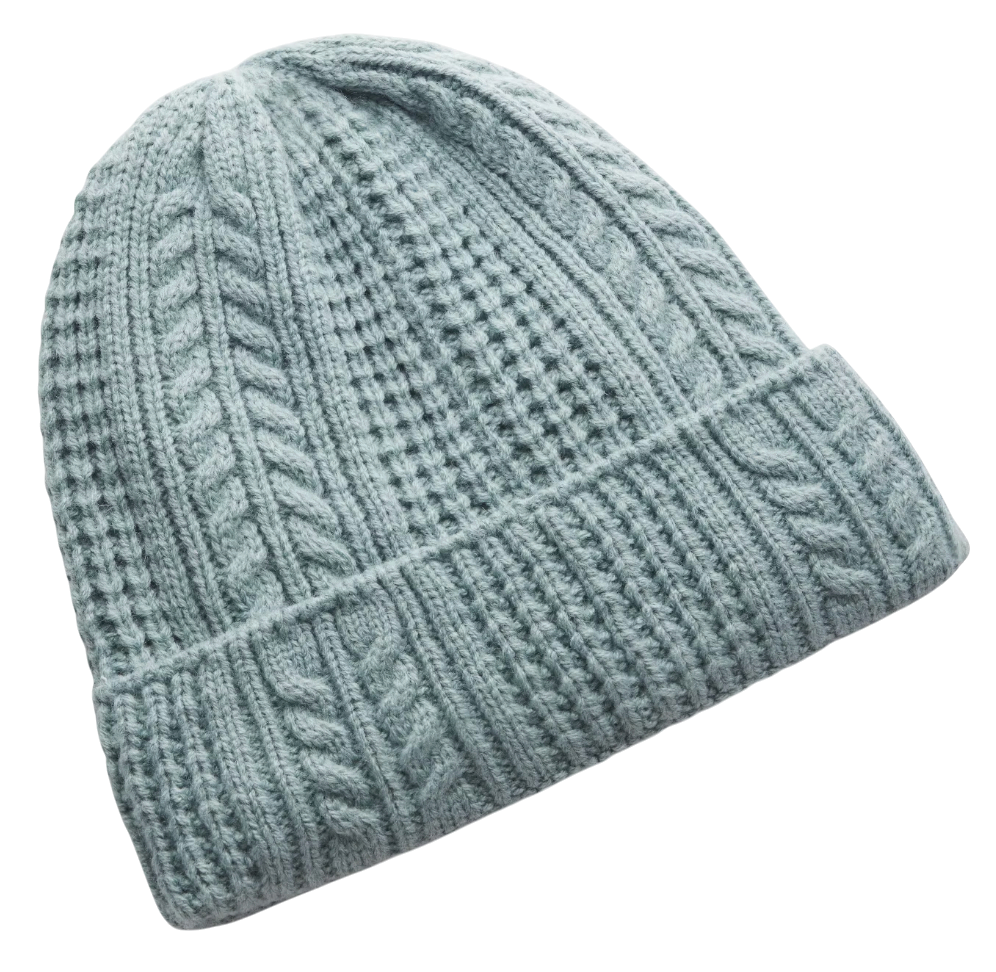 Beanie Under Armour Halftime Cable Knit Beanie Blå | 1386639-323, 0