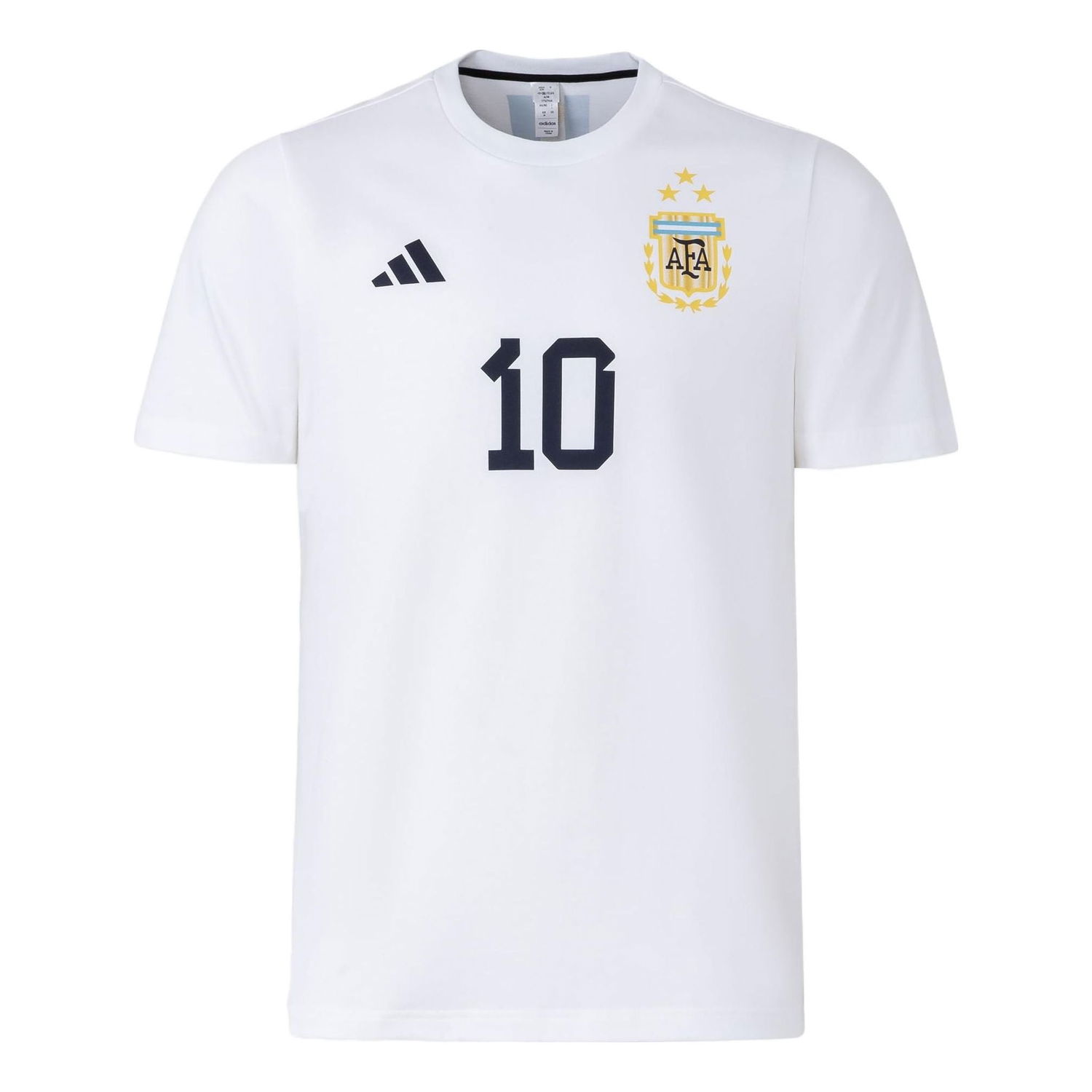 T-shirt adidas Originals Messi Name And Number Tee Hvid | IW3614, 0