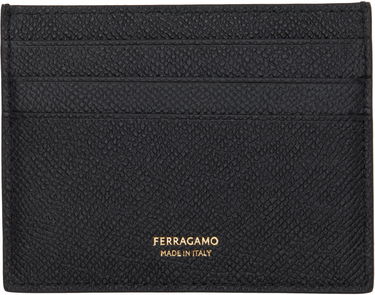 Tegnebog FERRAGAMO Salvatore Ferragamo Gancini Card Holder Sort | 776843, 2