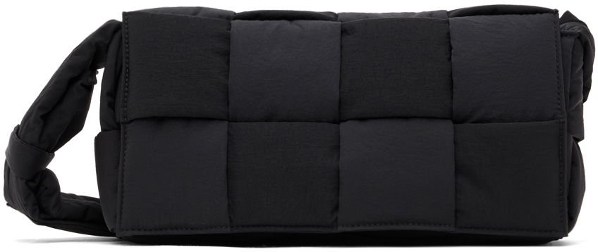 Skuldertaske Bottega Veneta Bottega Veneta Padded Cassette Messenger Bag Sort | 749878 VBO81, 0