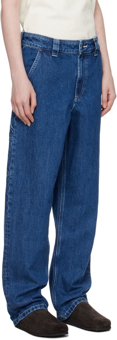 Jeans A.P.C. Fergus Denim Jeans Blå | COHET-M08500, 4