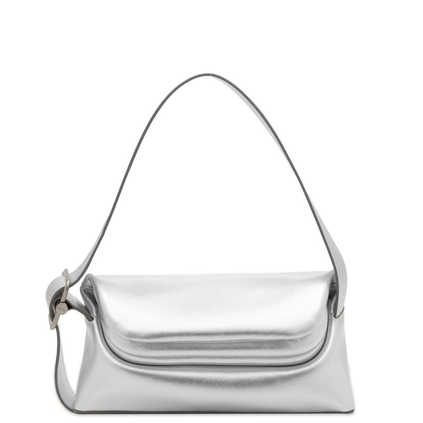 Skuldertaske OSOI Folded Shoulder Bag Metalisk | 23SB010-16-03
