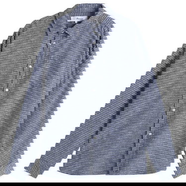 Skjorte Palmes Cotton Mouline Shirt Blå | P30-0037-677, 0