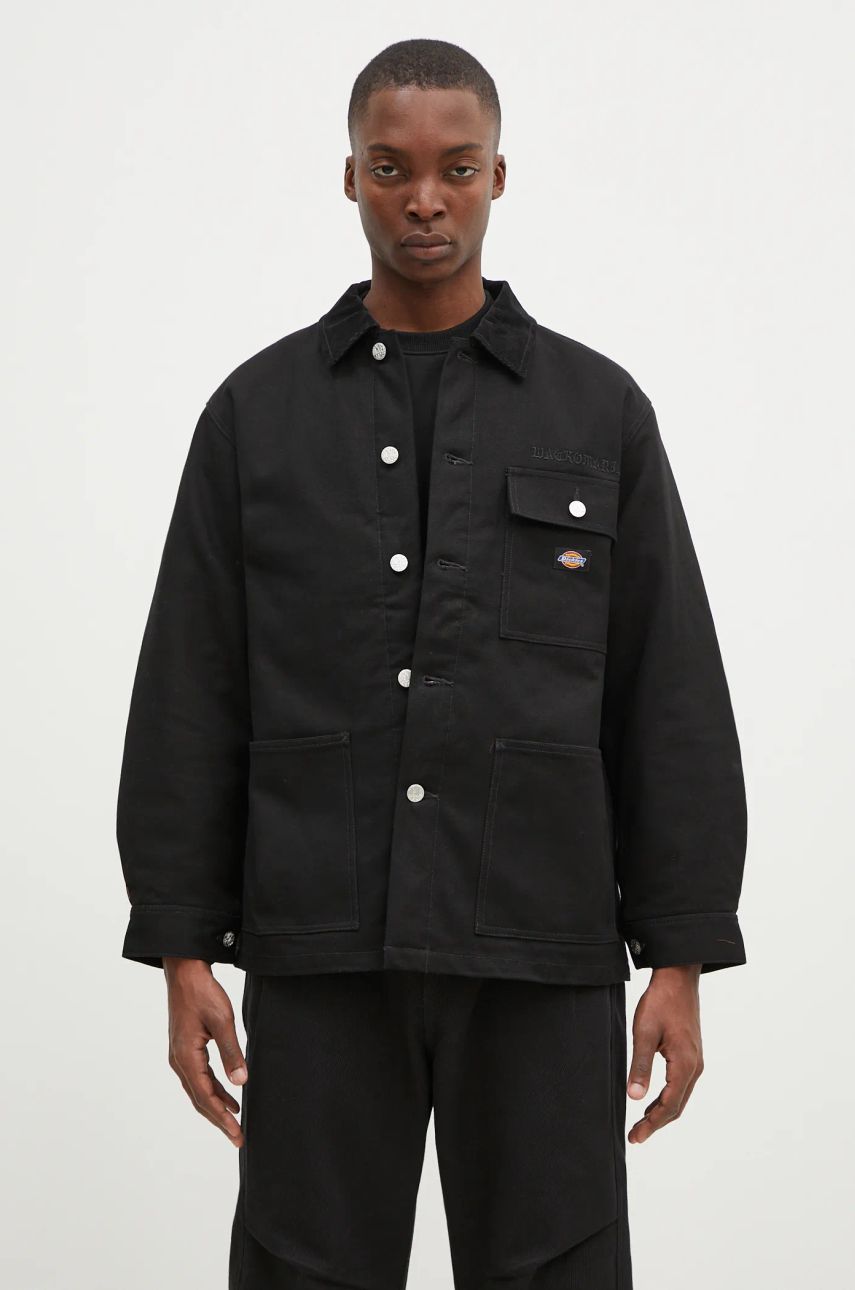 Skjorte WACKO MARIA Black Chore Coat Sort | 24FW.WMO.DC01, 0