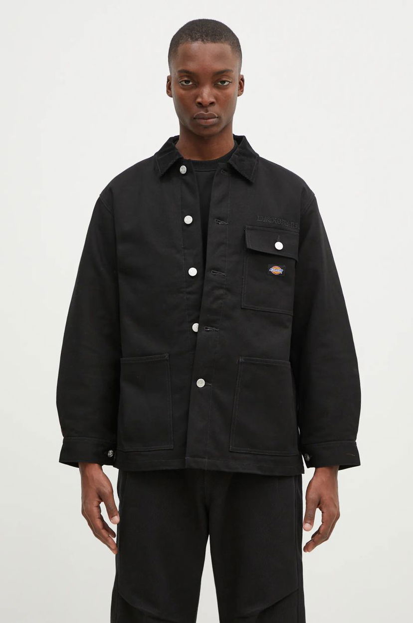 Skjorte WACKO MARIA Black Chore Coat Sort | 24FW.WMO.DC01