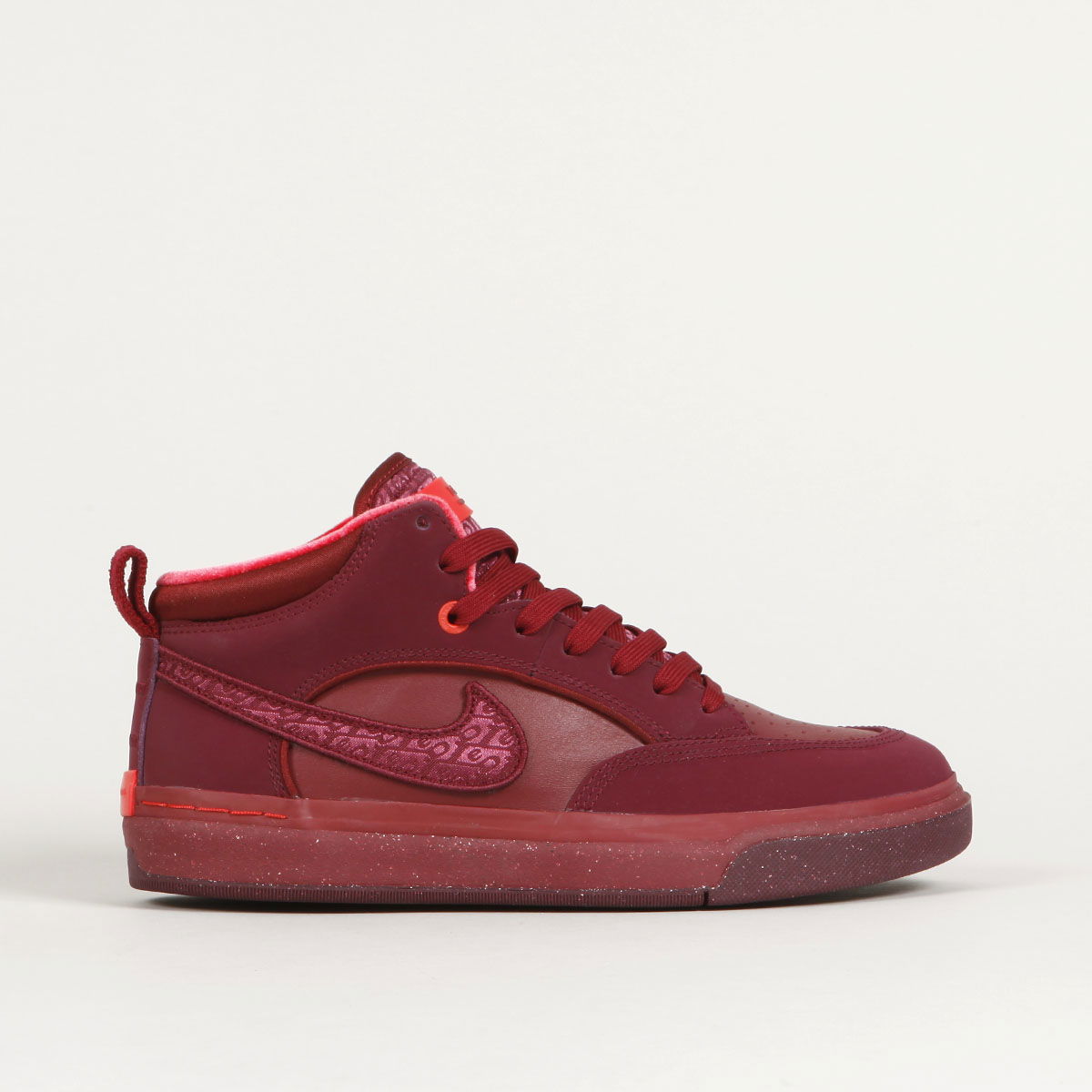 Sneakers og sko Nike SB React Leo Prm Dark Beetroot Red Bourgogne | FQ7639-600, 0