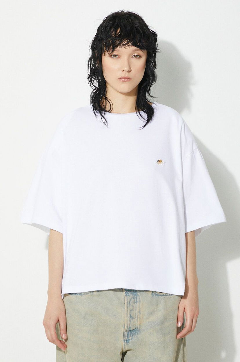 T-shirt Fiorucci Fiorucci Angel Patch Padded T-Shirt Hvid | M01FPTSH105CJ01WH01