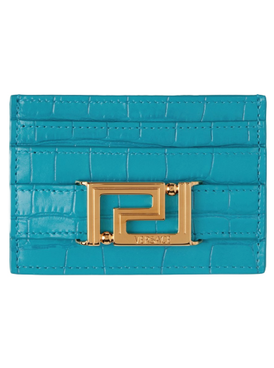 Tegnebog Versace Greca Goddess Card Holder Blå | 1007218_1A08724