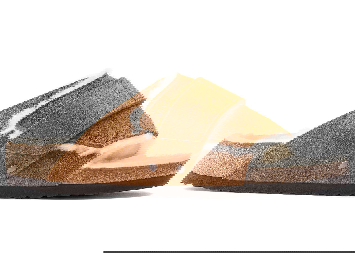Sneakers og sko Birkenstock Kyoto Shearling Suede Mink Brun | 1023202/1023228, 0